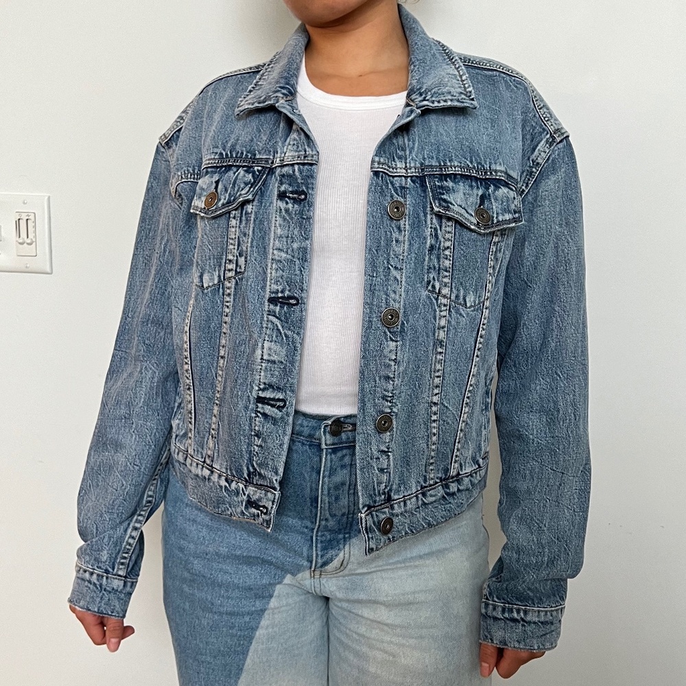 PAIGE Light Blue Jean Jacket